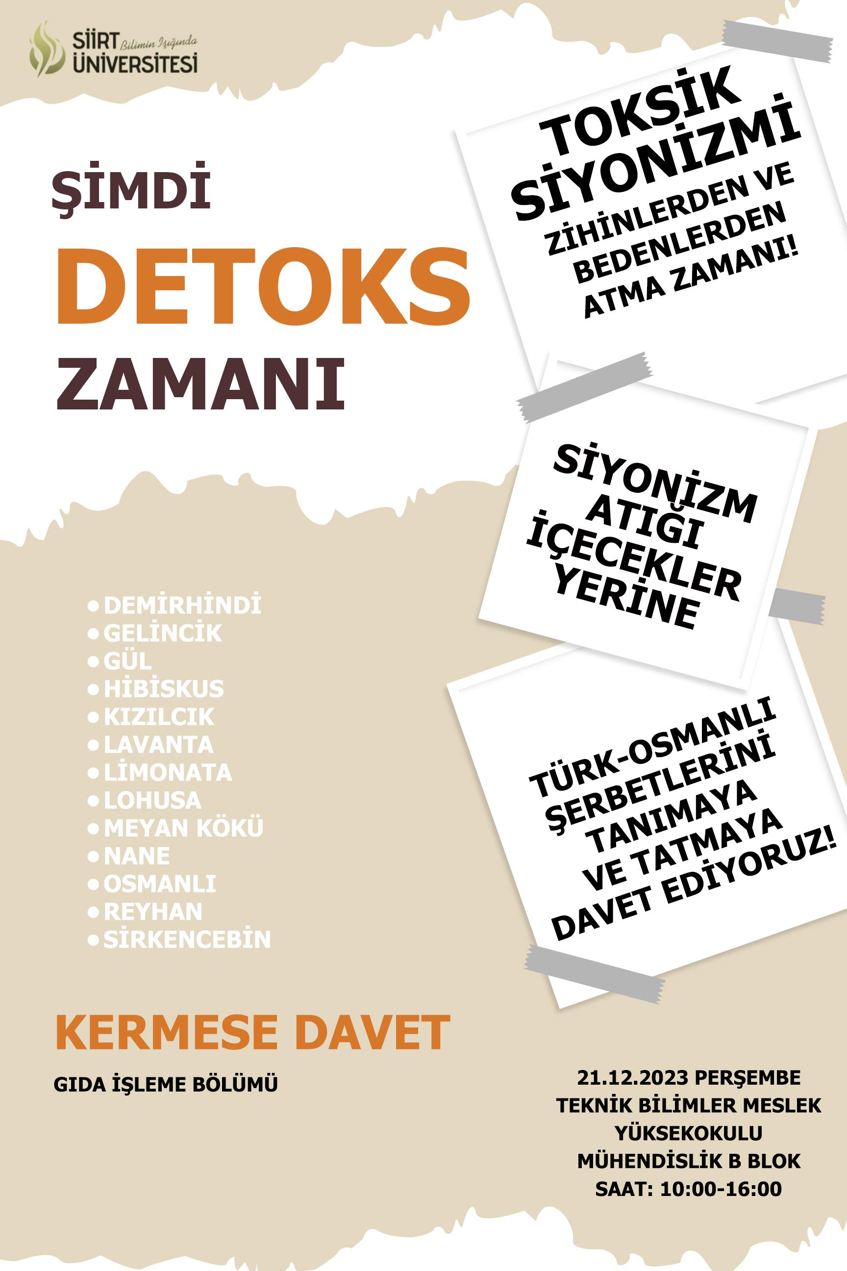 KERMES: Toksik Siyonizmi Zihinlerden ve Bedenlerden Atma Zamanı!