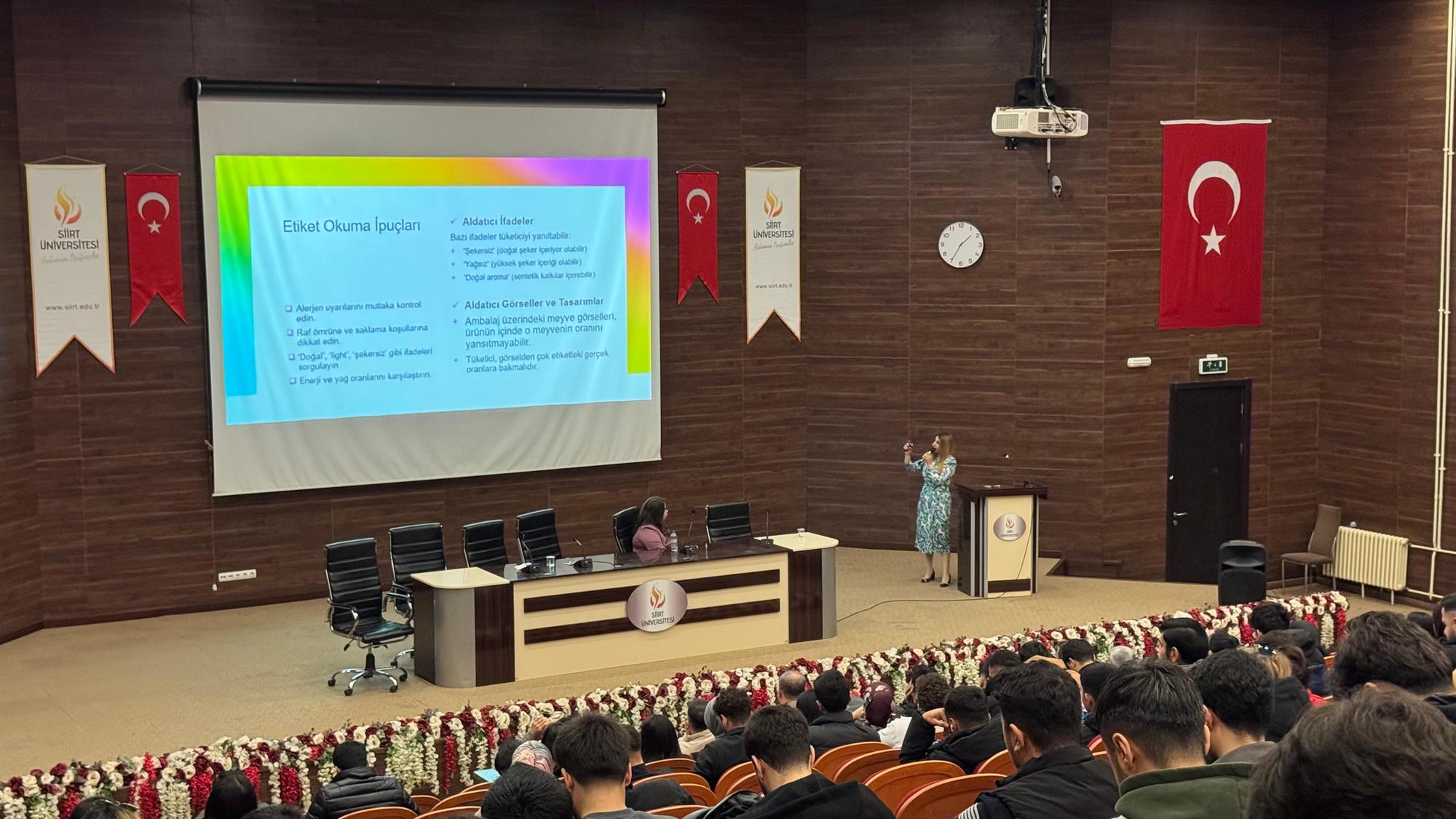 Tüketiciler İçin Etiket Kontrolü ve Bilinçli Gıda Seçimi Söyleşisi Gerçekleştirildi