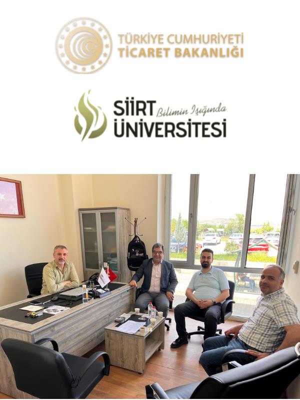 Siirt Ticaret İl Müdürlüğü’nden Meslek Yüksekokulumuza Dış Paydaş Ziyareti