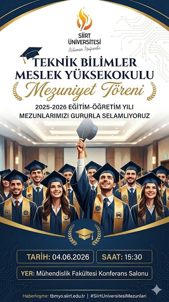 Mezuniyet Törenimize Davetlisiniz 🎓