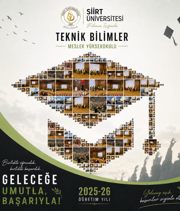 Emek, Başarı ve Gurur; Teknik Bilimler MYO Mezuniyet Töreninde Kepler Geleceğe Fırlatıldı