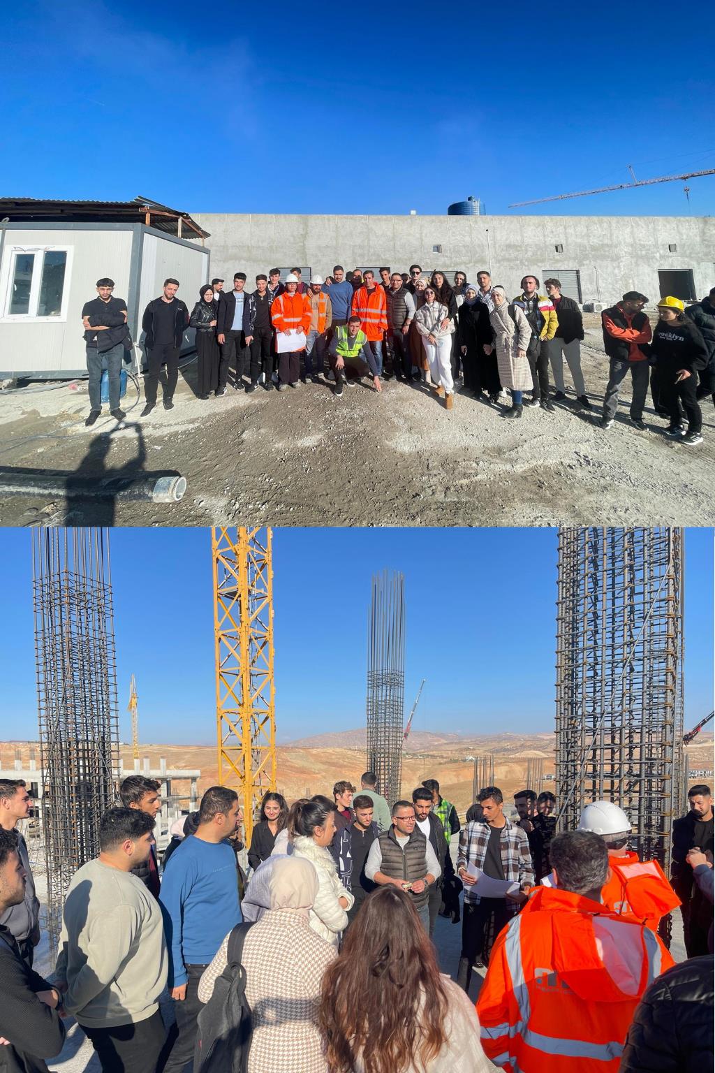 İNŞAAT TEKNOLOJİLERİ BÖLÜMÜ SİİRT ŞEHİR HASTANESİ TEKNİK GEZİSİ