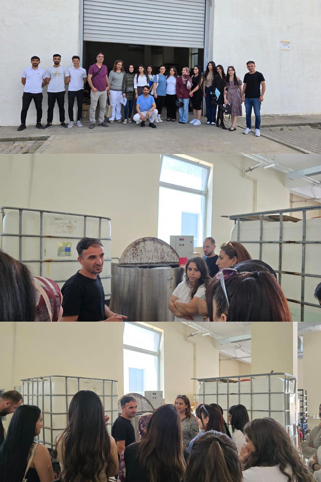 Kimya ve Kimyasal İşleme Teknolojileri Bölümü Kamu-Üniversite-Sanayi İşbirliği Araştırma ve Uygulama Merkezine Ziyaret – Deterjan Üretimi