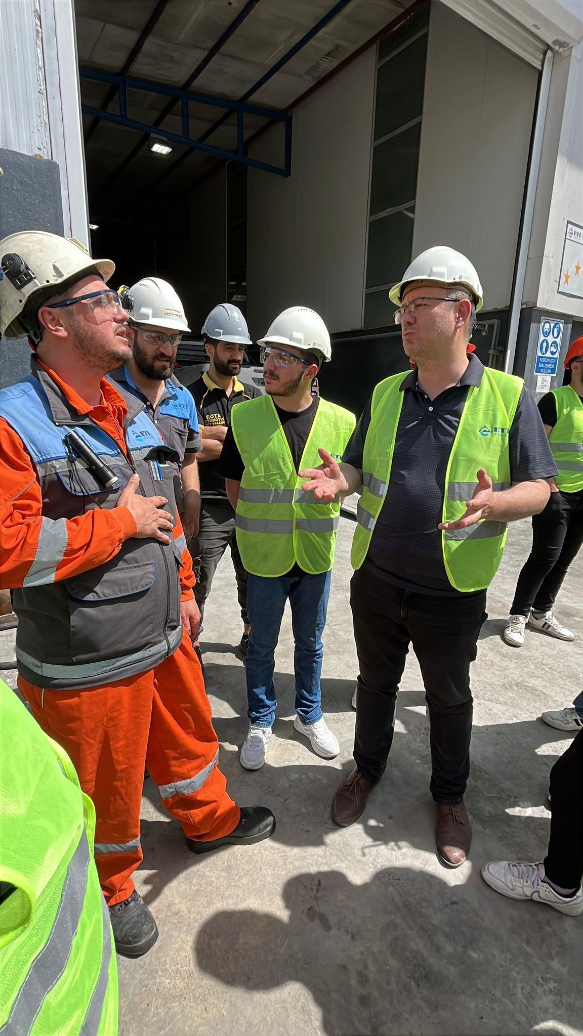 Makine ve Metal Teknolojileri Bölümü Öğrenci ve Öğretim Elemanlarının Cengiz Holding Siirt Eti Bakır İşletmesi Teknik Gezisi