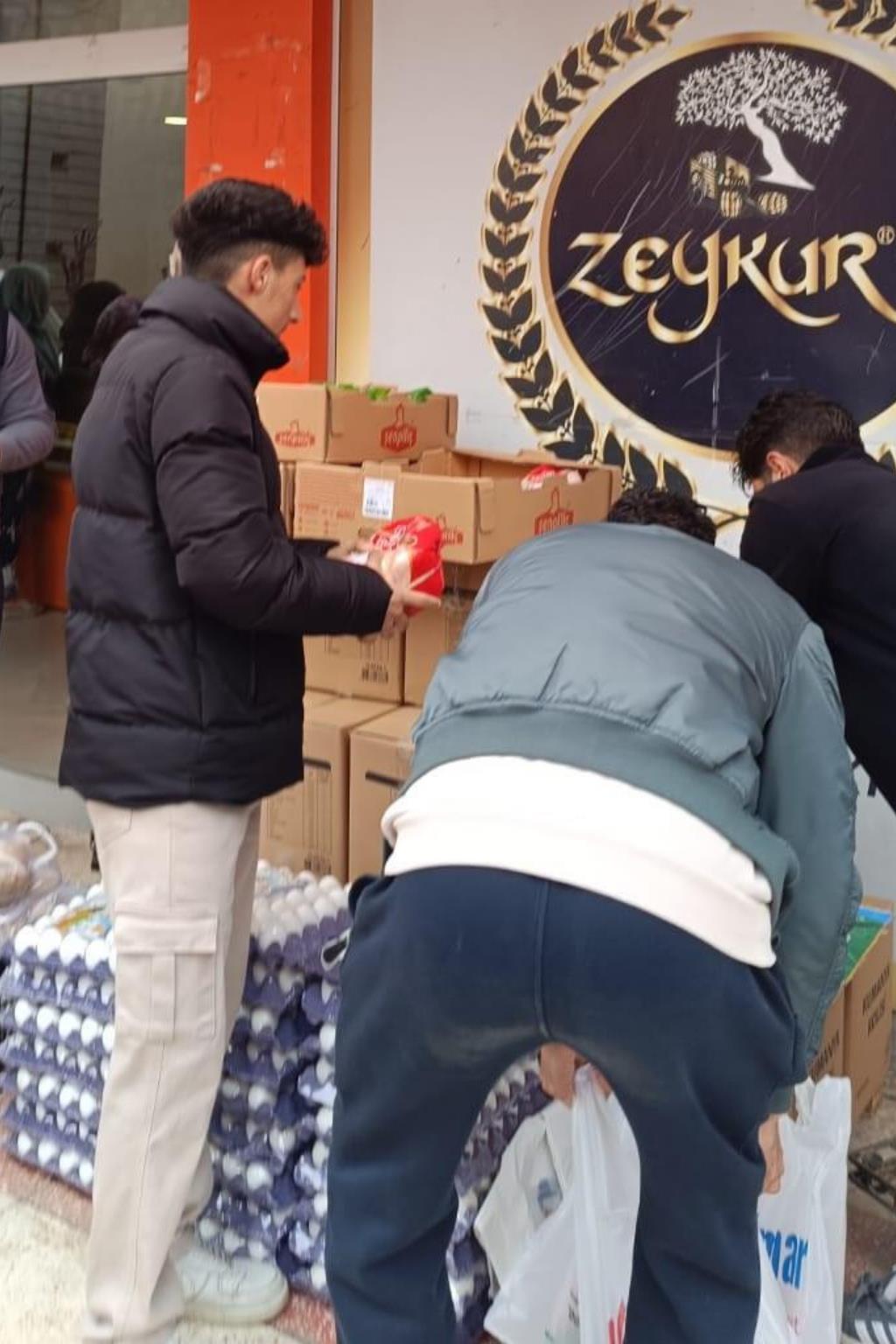 Ramazan Ayında Dar Gelirli Ailelere Yardım Kolileri Dağıtımı Yapıldı