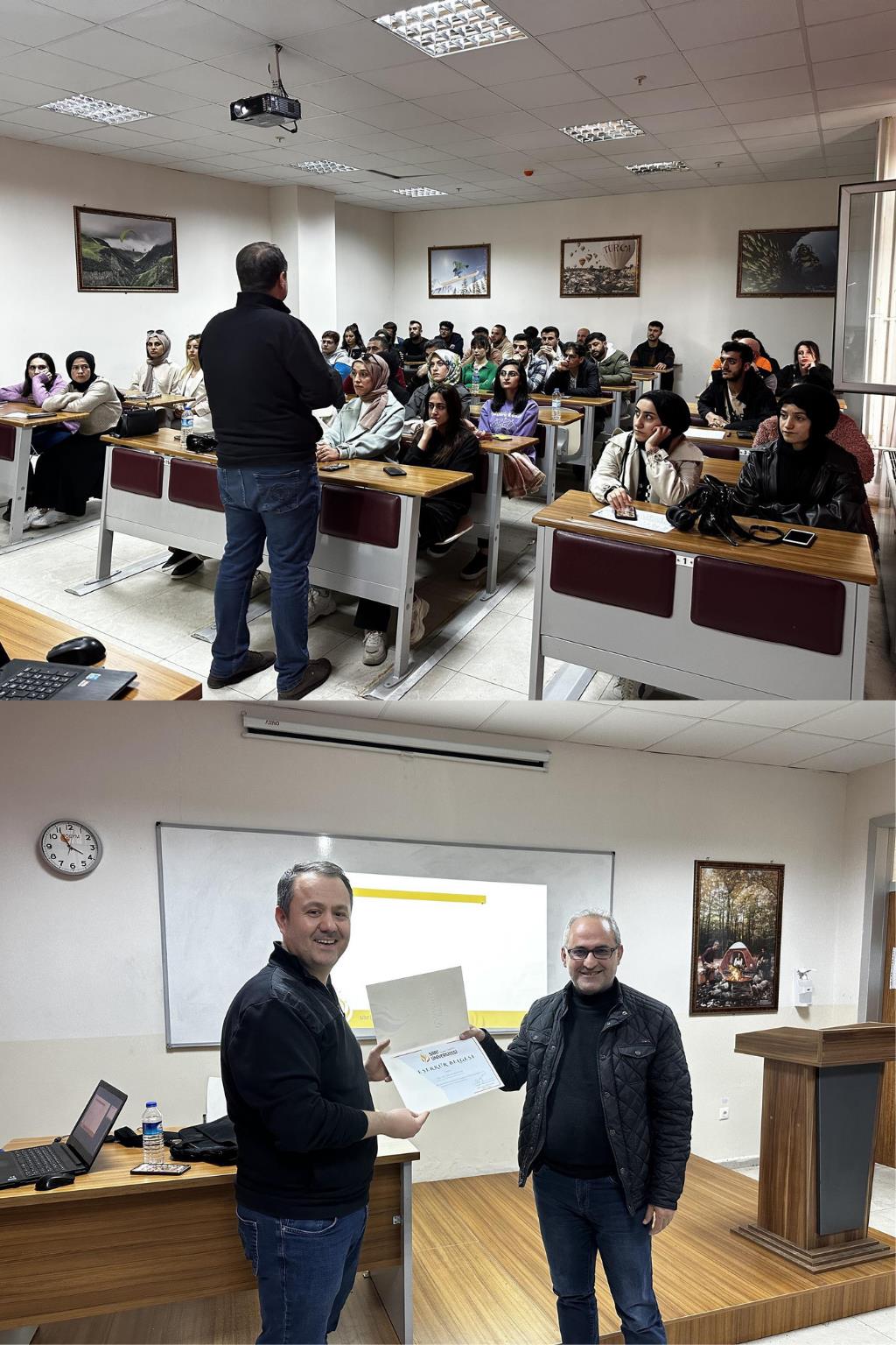 Turizm İşletmeciliği ve Otelcilik Yüksekokulu Öğrencilerine Yönelik Mutfakta İş Sağlığı ve Güvenliği Eğitimi Çalışması